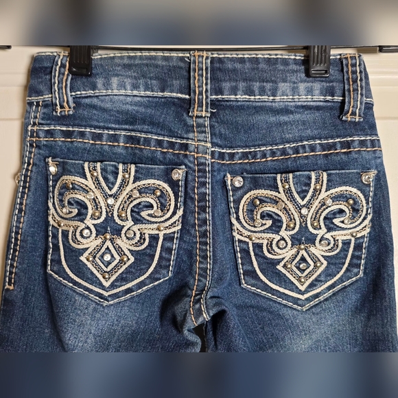 Red Ranch Other - 🧡 Red Ranch Stylish Kids Bling Denim Jeans with Embroidery 7